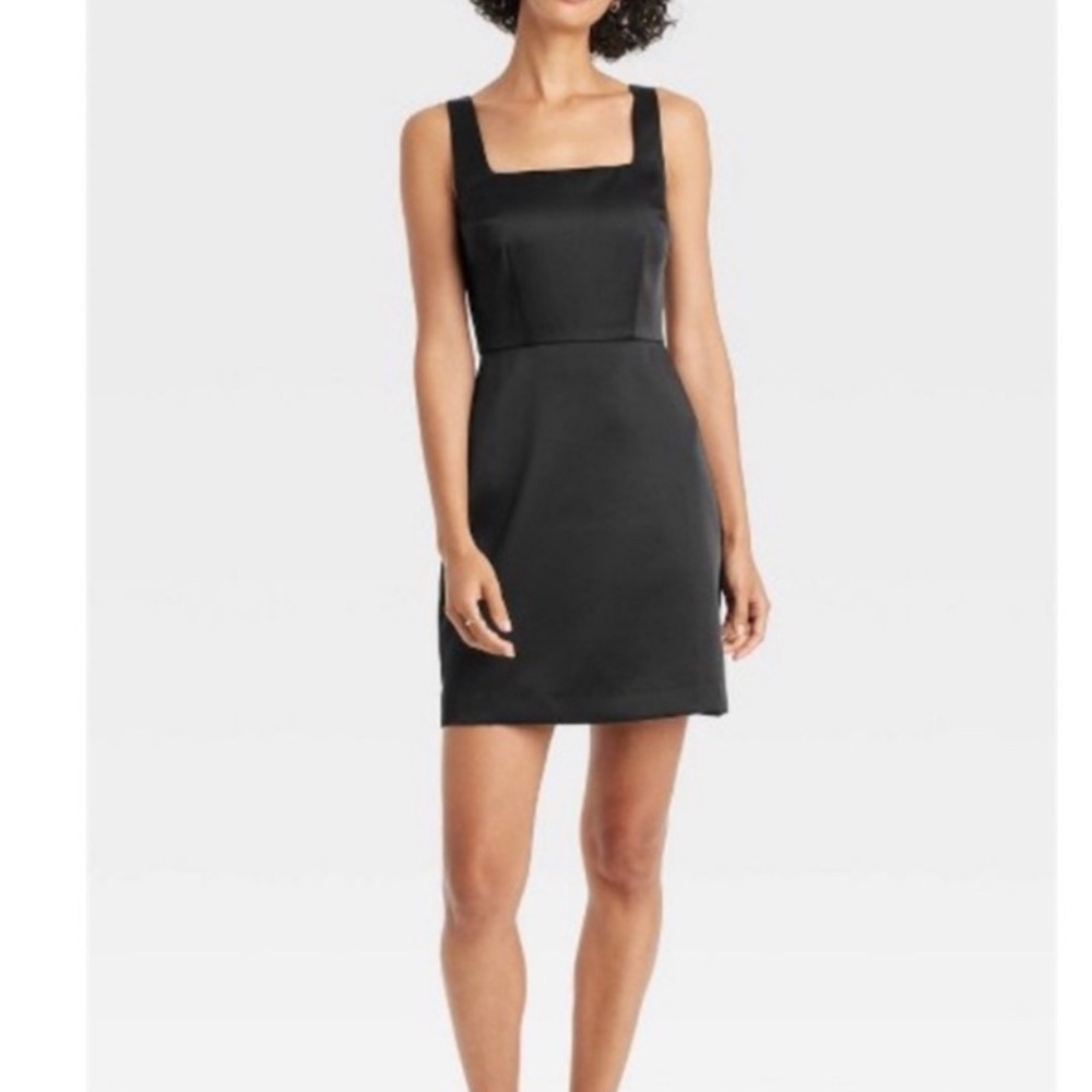 Elegant Black Sleeveless Dress